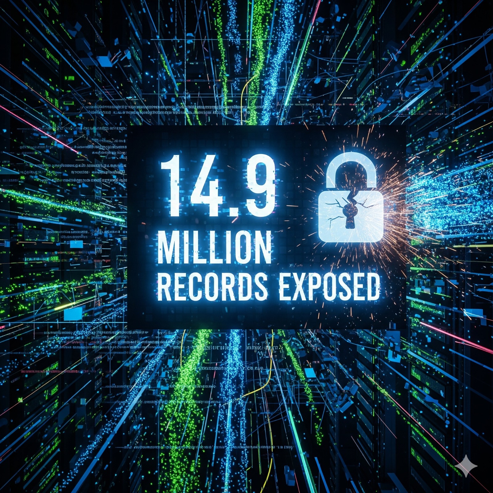 14.9 million records exposed in July 2025